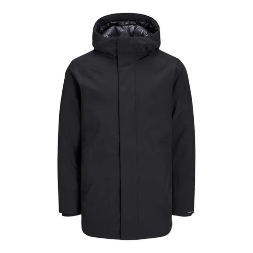 Фото ракурс 1 - Мужская черная куртка Jack & Jones артикул 12258403 Black FW2024