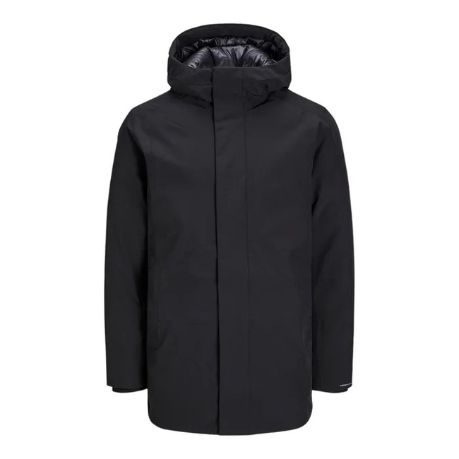 Фото ракурс 1 - Чоловіча чорна куртка Jack & Jones артикул 12258403 Black FW2024