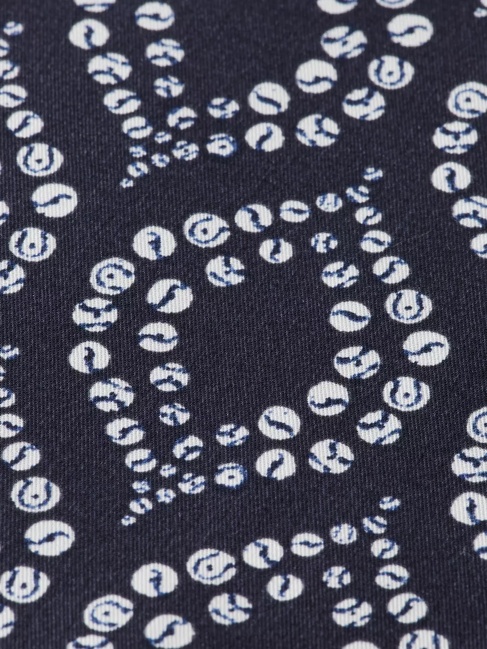 Фото ракурс 3 - Женские синие брюки SCOTCH & SODA артикул 179551 V409 SS2025