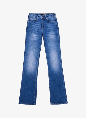 Фото ракурс 1 - Жіночі сині джинси Sisley артикул 448QLE04P 901 25A