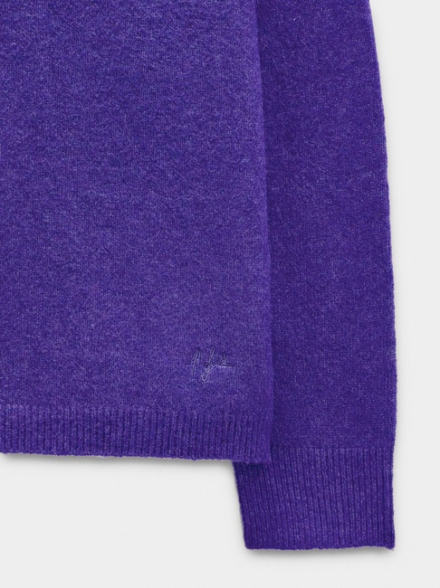 Женский фиолетовый свитер Parfois артикул 238846 _PU FW2025 Фото ракурс 5 - Женский фиолетовый свитер Parfois артикул 238846 _PU FW2025