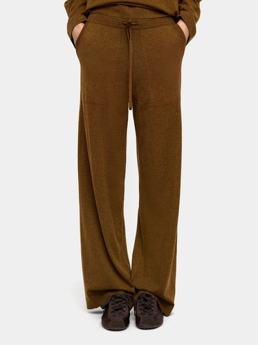 Фото ракурс 1 - Жіночі коричневі штани Parfois артикул 238063 _BR FW2025