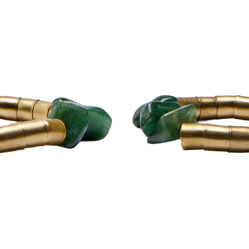 Фото ракурс 2 - Женские золотые серьги Parfois артикул 237469 _ID FW2025