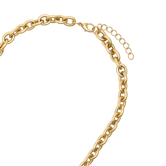 Фото ракурс 3 - Женское золотое ожерелье Parfois артикул 238654 _BU FW2025