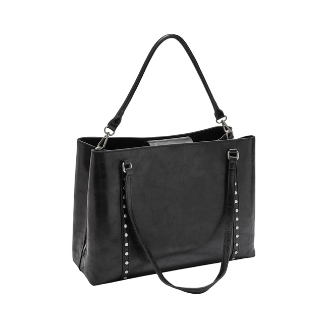 Женская черная сумка Parfois артикул 240835 _BK FW2025 Фото ракурс 2 - Женская черная сумка Parfois артикул 240835 _BK FW2025