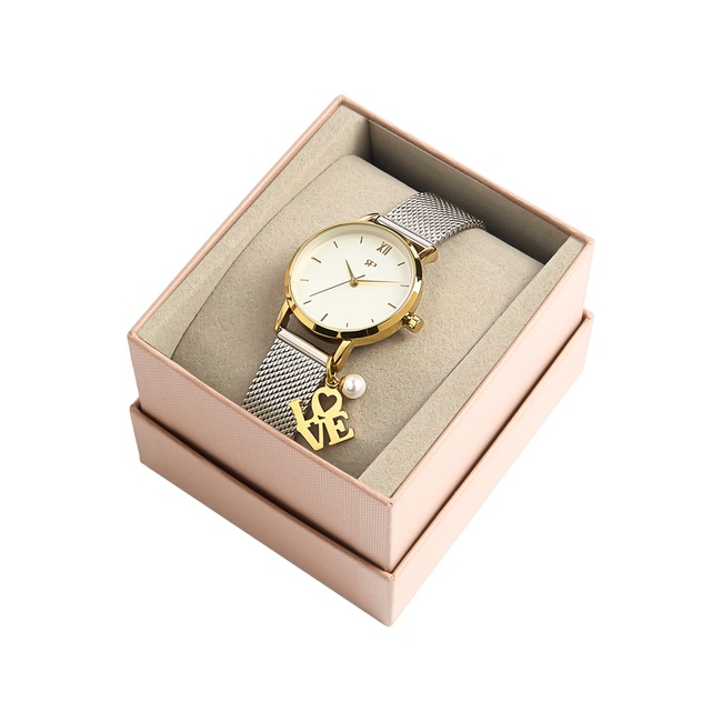 Жіночий срібний годинник Parfois артикул 230284 _MM SS2025 Фото ракурс 4 - Жіночий срібний годинник Parfois артикул 230284 _MM SS2025