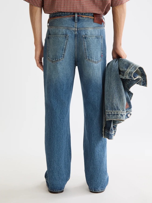 Фото ракурс 2 - Чоловічі блакитні джинси SCOTCH & SODA артикул 180893 410 FW2025