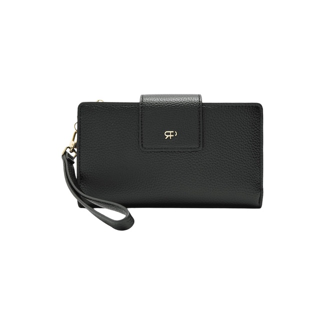 Женский черный кошелёк Parfois артикул 239867 _BK FW2025 Фото ракурс 1 - Женский черный кошелёк Parfois артикул 239867 _BK FW2025