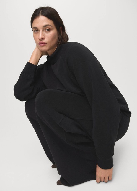 Фото ракурс 6 - Жіночі чорні брюки Mango артикул 17085812 99 1 season