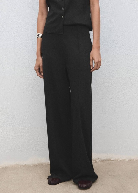 Женские серые брюки Mango артикул 17065816 92 1 season Фото ракурс 1 - Женские серые брюки Mango артикул 17065816 92 1 season