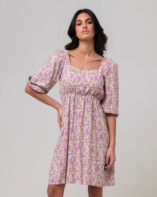 Фото ракурс 1 - Женское розовое платье Piazza Italia артикул 50959 VAR 2 SS2025