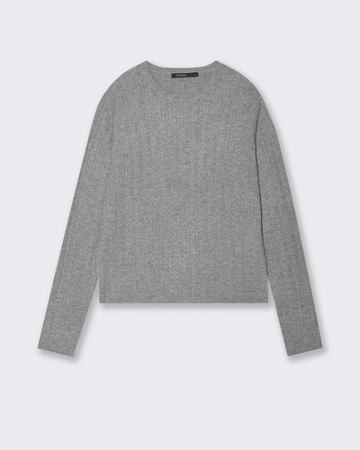 Фото ракурс 1 - Жіночий сірий джемпер Piazza Italia артикул 57947 Grey melange FW2025