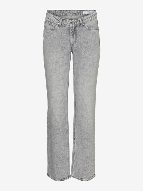 Фото ракурс 3 - Жіночі сірі джинси Vero Moda  артикул 10315299 Light Grey Denim FW2024