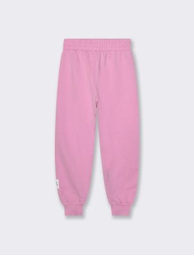 Фото ракурс 2 - Розовые штаны Piazza Italia для девочек артикул 65609 Pink FW2024