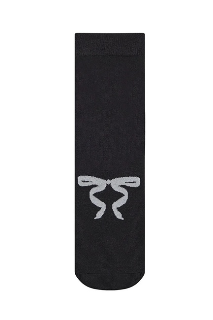 Женские бело-черные носки Penti артикул PHG145EK24SK SBS 25SS Фото ракурс 3 - Женские бело-черные носки Penti артикул PHG145EK24SK SBS 25SS