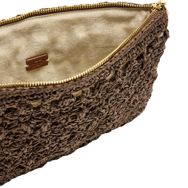 Фото ракурс 4 - Женский коричневый кошелёк Parfois артикул 231492 _BN FW2025