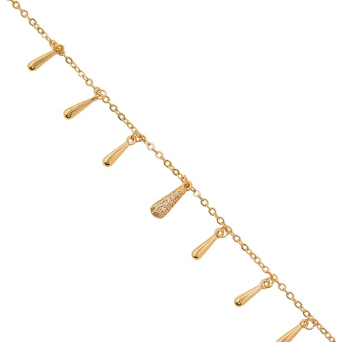 Фото ракурс 2 - Жіночий золотий браслет Parfois артикул 240204 _GD FW2025