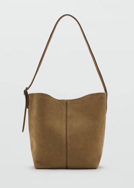 Женская коричневая сумка Mango артикул 17071184 31 1 season Фото ракурс 1 - Женская коричневая сумка Mango артикул 17071184 31 1 season