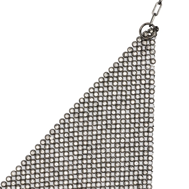 Фото ракурс 2 - Женское серебряное ожерелье Parfois артикул 242703 _BK FW2025