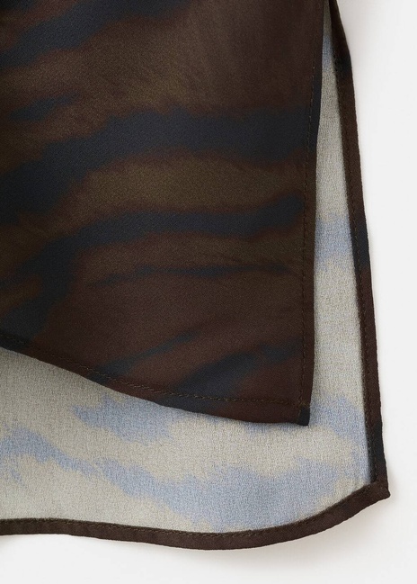 Фото ракурс 6 - Жіноча коричнева блузка Mango артикул 17098290 30 1 season