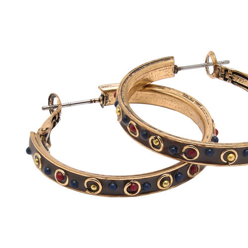 Фото ракурс 2 - Женские разноцветные серьги Parfois артикул 240953 _HM FW2025