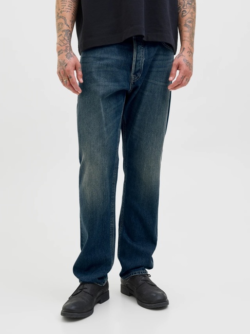 Фото ракурс 1 - Мужские синие джинсы Jack & Jones артикул 12278270 Blue denim FW2025