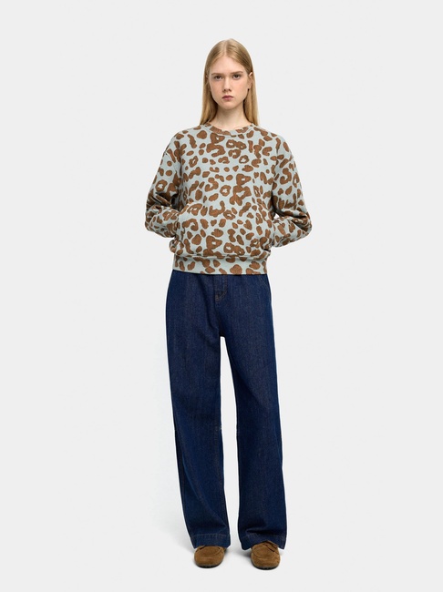 Жіночий різнокольоровий світшот Parfois артикул 239498 _BM FW2025 Фото ракурс 1 - Жіночий різнокольоровий світшот Parfois артикул 239498 _BM FW2025