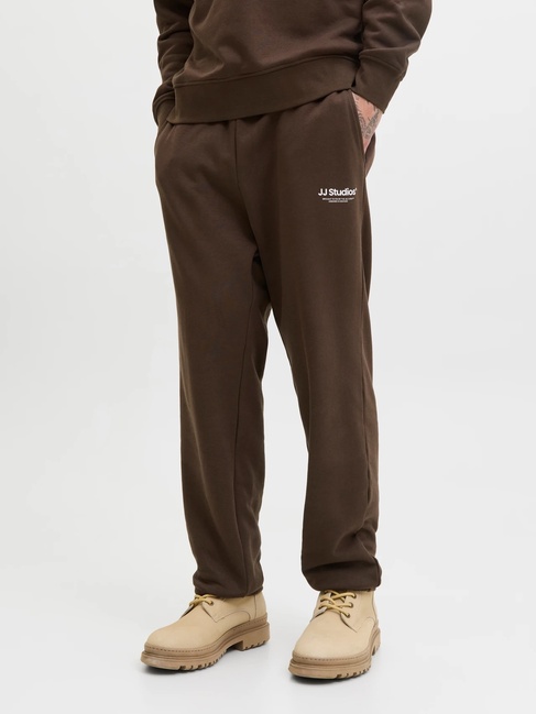 Чоловічі коричневі штани Jack & Jones артикул 12278943 Delicioso FW2025 Фото ракурс 1 - Чоловічі коричневі штани Jack & Jones артикул 12278943 Delicioso FW2025