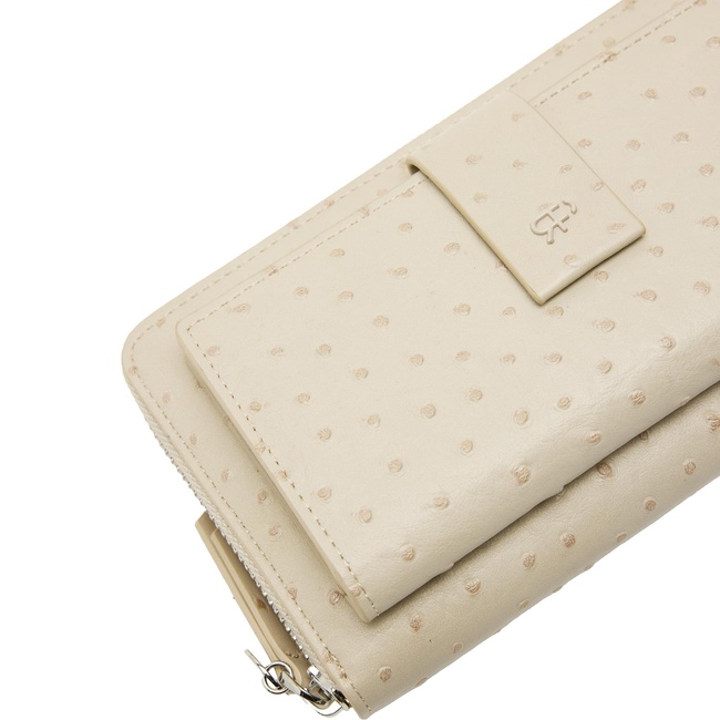 Жіночий молочний гаманець Parfois артикул 232364 _TU FW2025 Фото ракурс 4 - Жіночий молочний гаманець Parfois артикул 232364 _TU FW2025