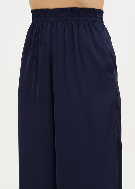 Жіночі сині брюки EQUILIBRI артикул W491 070 200 NAVY BLUE SS2025 Фото ракурс 3 - Жіночі сині брюки EQUILIBRI артикул W491 070 200 NAVY BLUE SS2025