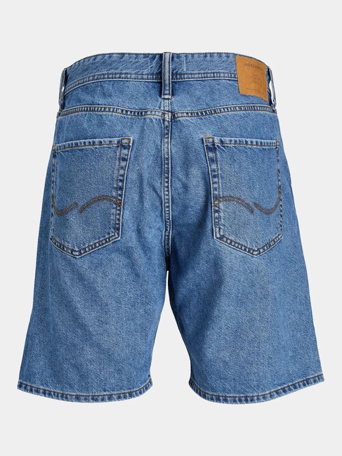 Фото ракурс 2 - Чоловічі сині шорти Jack & Jones артикул 12250233 Blue denim SS2024