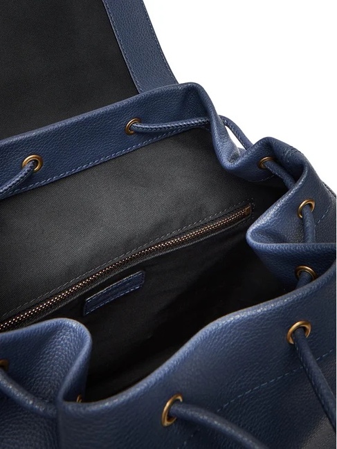 Фото ракурс 4 - Женский синий рюкзак Pinko артикул 104351-A29Q G08Q FW2025