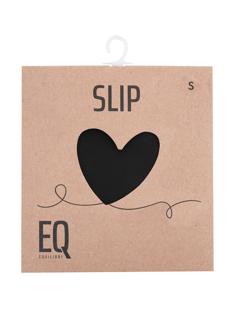 Фото ракурс 3 - Женские черные трусы EQUILIBRI артикул W621 001 000 Black No season