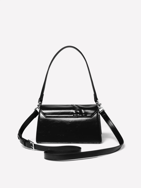 Жіноча чорна сумка Sisley артикул 6G2BWY058 700 25P Фото ракурс 3 - Жіноча чорна сумка Sisley артикул 6G2BWY058 700 25P