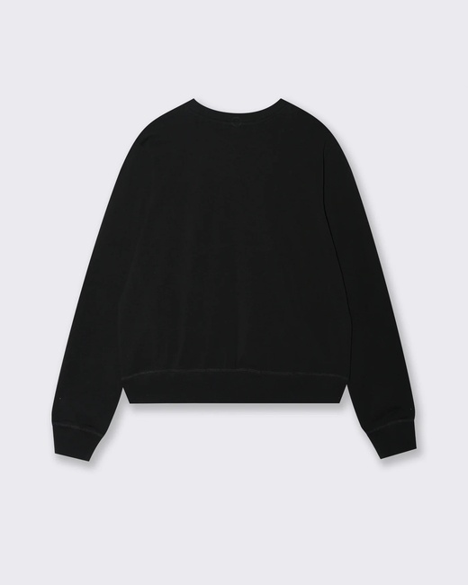 Жіночий чорний світшот Piazza Italia артикул 62302 Black FW2025 Фото ракурс 2 - Жіночий чорний світшот Piazza Italia артикул 62302 Black FW2025