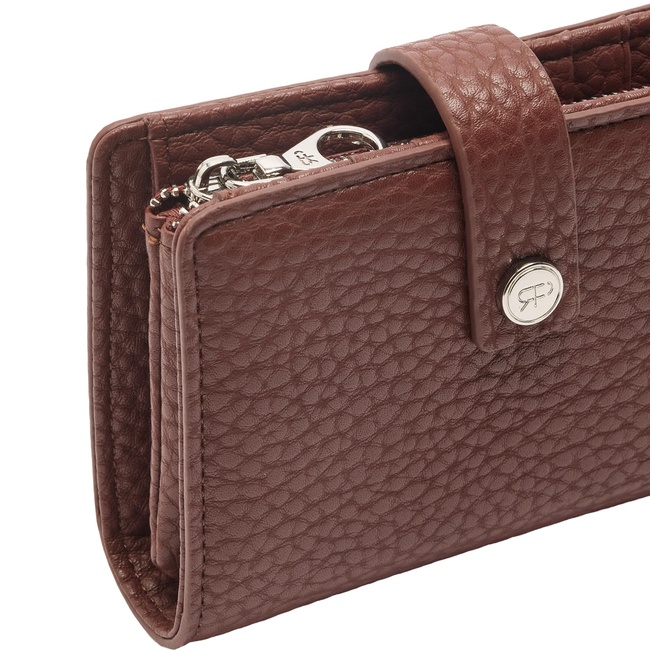 Жіночий бордовий гаманець Parfois артикул 238316 _BU FW2025 Фото ракурс 3 - Жіночий бордовий гаманець Parfois артикул 238316 _BU FW2025