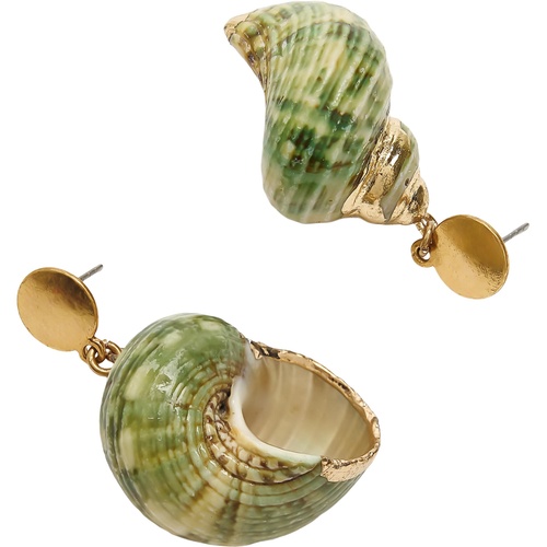 Фото ракурс 2 - Жіночі зелені сережки Parfois артикул 238623 _GN FW2025