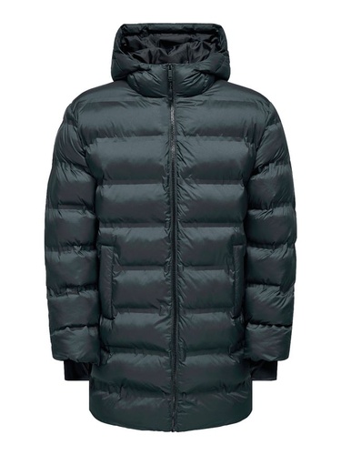 Фото ракурс 1 - Мужская черная куртка ONLY & SONS артикул 22034838 Black FW2025