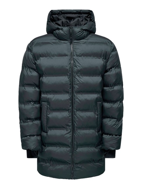 Фото ракурс 1 - Чоловіча чорна куртка ONLY & SONS артикул 22034838 Black FW2025