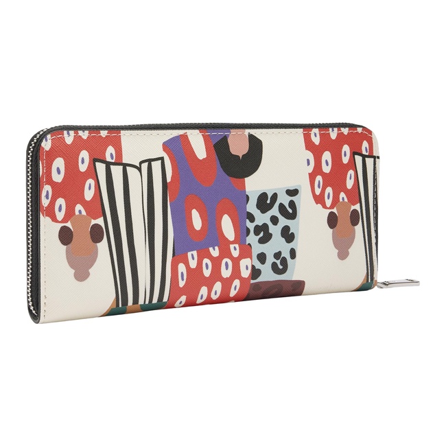 Фото ракурс 2 - Женский разноцветный кошелёк Parfois артикул 242383 _BM SS2026
