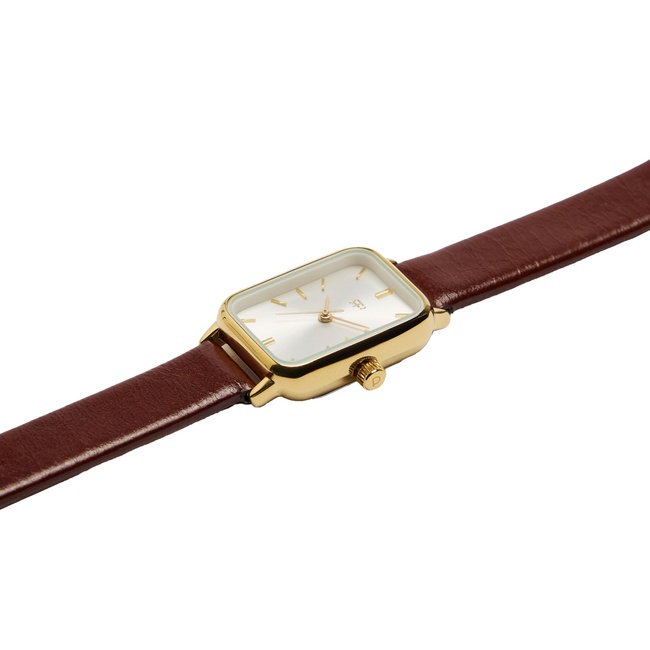 Фото ракурс 2 - Женские коричневые часы Parfois артикул 240297 _BN FW2025