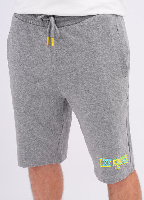 Фото ракурс 3 - Чоловічі сірі шорти Lee Cooper артикул LCM251-5031 GREY MEL FW2025
