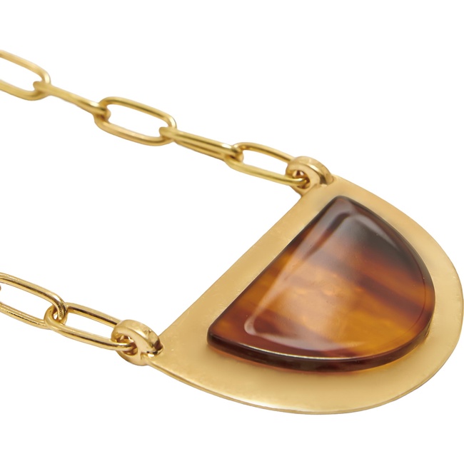 Фото ракурс 2 - Женское золотое ожерелье Parfois артикул 239952 _BN FW2025