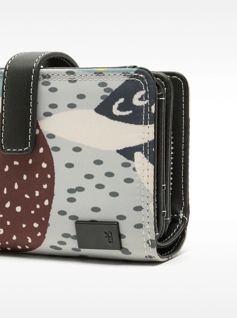 Жіночий блакитний гаманець Parfois артикул 231881 _BM SS2025 Фото ракурс 3 - Жіночий блакитний гаманець Parfois артикул 231881 _BM SS2025