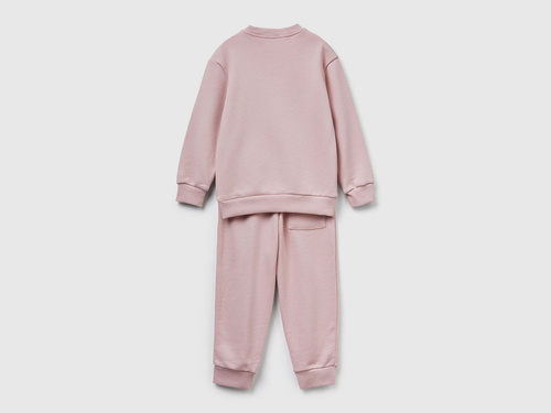 Фото ракурс 2 - Розовый комплект одежды Benetton для мальчиков артикул 3J68GK00S.P 12U 25A