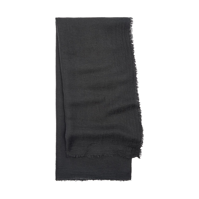 Женский серый шарф Parfois артикул 240675 _GY FW2025 Фото ракурс 1 - Женский серый шарф Parfois артикул 240675 _GY FW2025