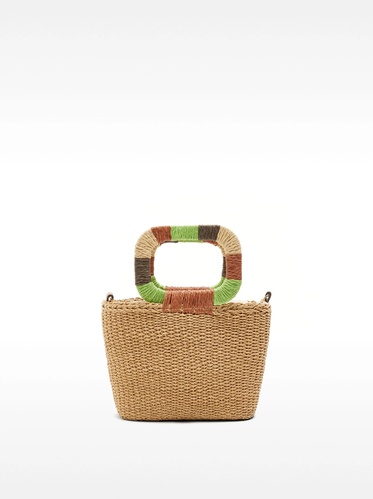 Фото ракурс 1 - Жіноча бежева сумка Parfois артикул 229867 NCS SS2025