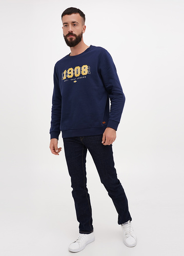 Фото ракурс 1 - Чоловічі сині джинси Lee Cooper артикул LCM244-5018 Dark blue FW2024