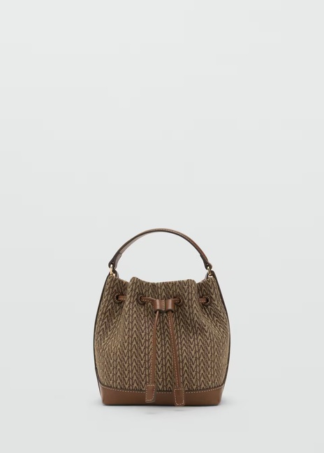 Женская коричневая сумка Mango артикул 17072538 32 1 season Фото ракурс 1 - Женская коричневая сумка Mango артикул 17072538 32 1 season