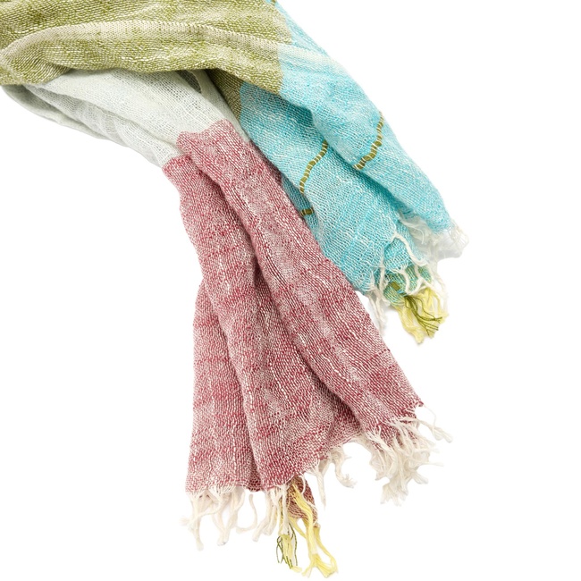 Фото ракурс 3 - Женский зеленый шарф Parfois артикул 233030 _BM FW2025